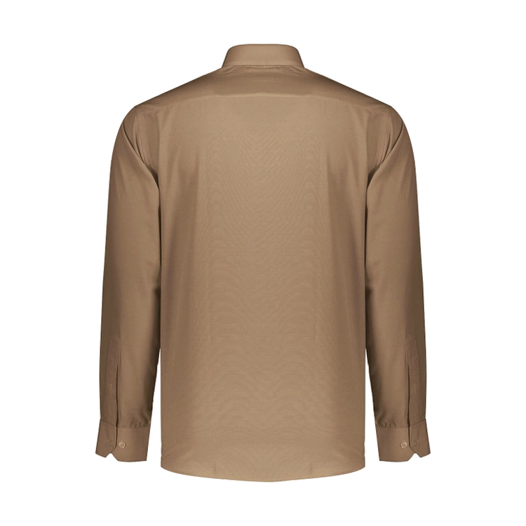 پیراهن مردانه نوفل - NOFEL مدل D 0031 رنگ نخودی