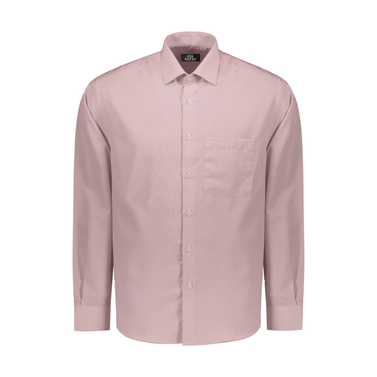 پیراهن مردانه نوفل - NOFEL مدل B 0044 رنگ گلبهی