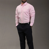 پیراهن مردانه نوفل - NOFEL مدل B 0044 رنگ گلبهی