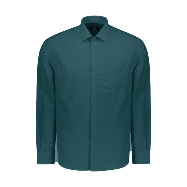 پیراهن مردانه نوفل - NOFEL مدل P 0603 رنگ سبز کله غازی