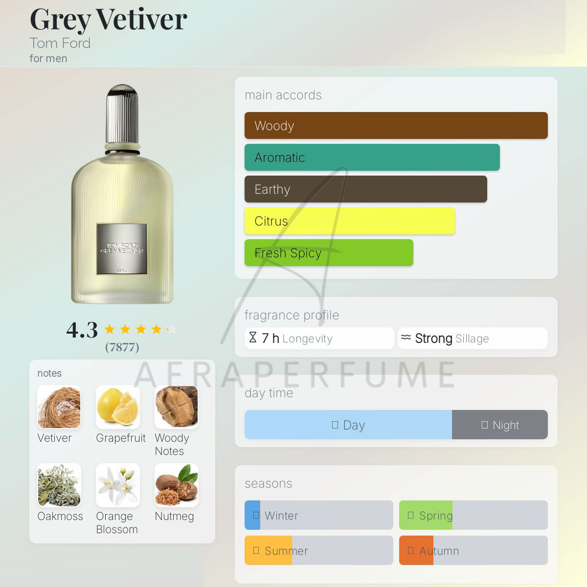 عطر ادکلن تام فورد گری وتیور | Tom Ford Grey Vetiver