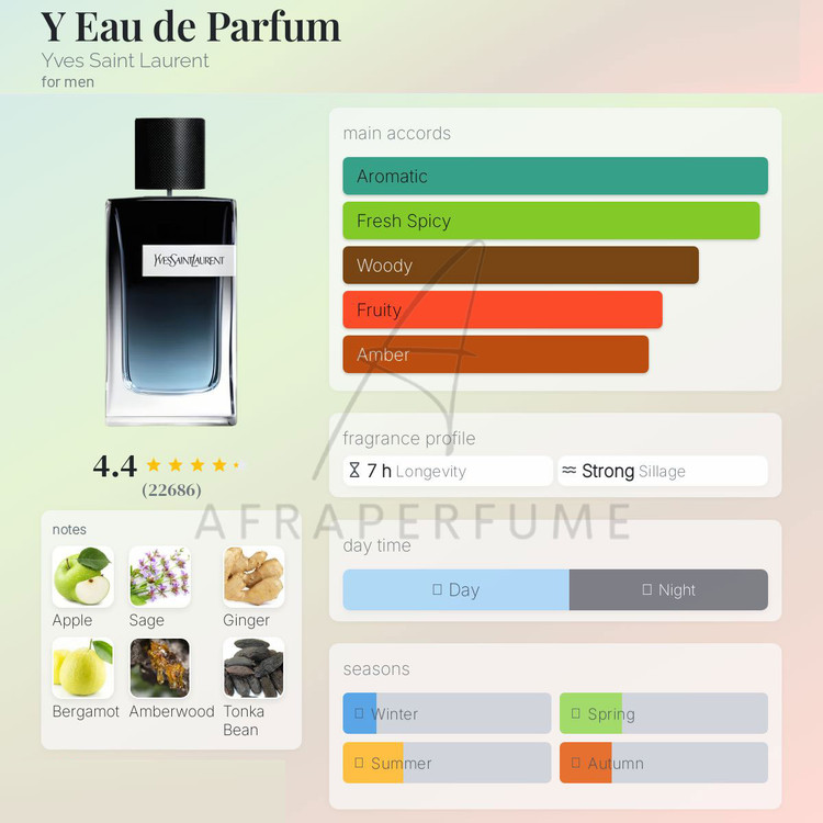 عطر ادکلن ایو سن لورن وای | Yves Saint Laurent Y