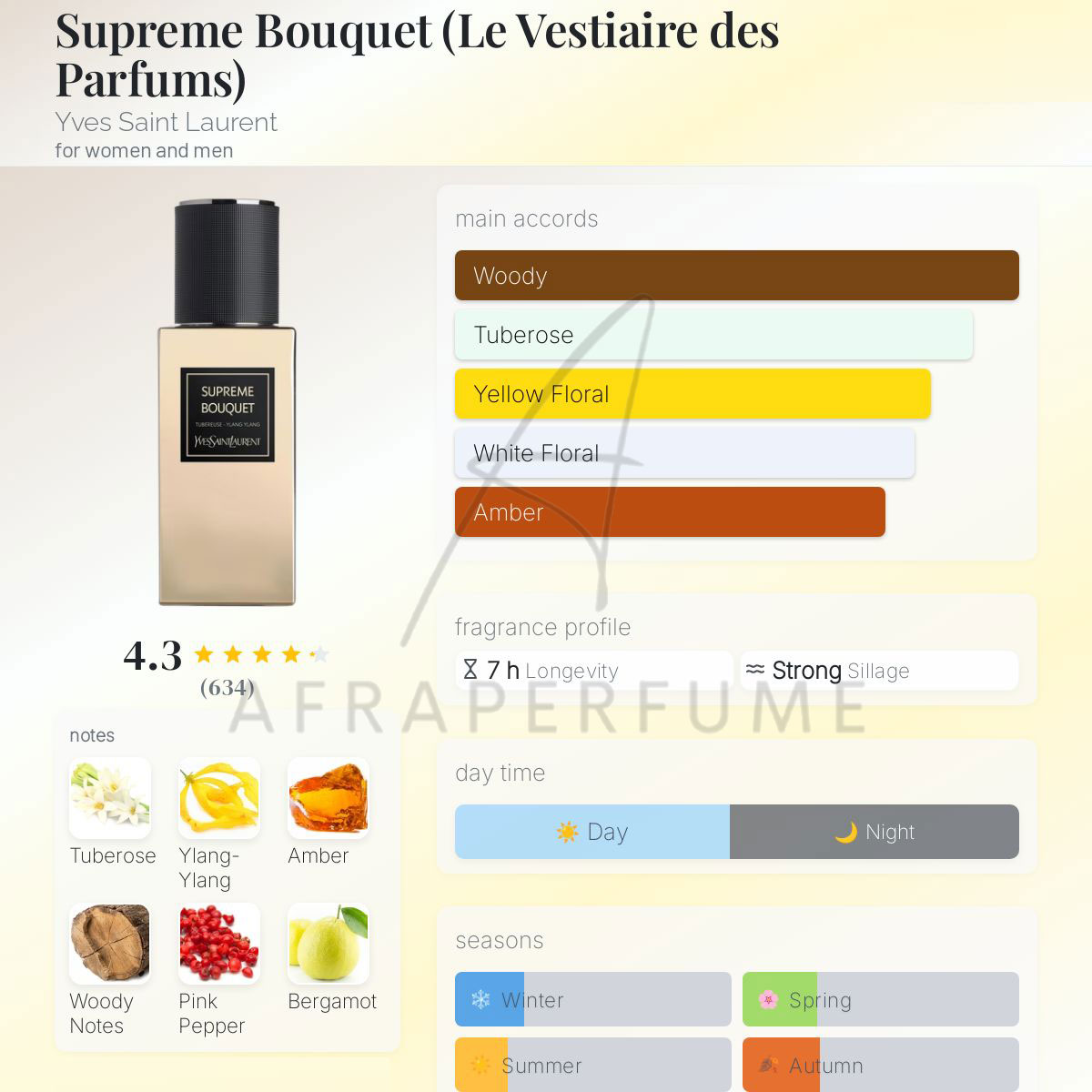 عطر ادکلن ایو سن لورن سوپرم بوکت | Yves Saint Laurent Supreme Bouquet