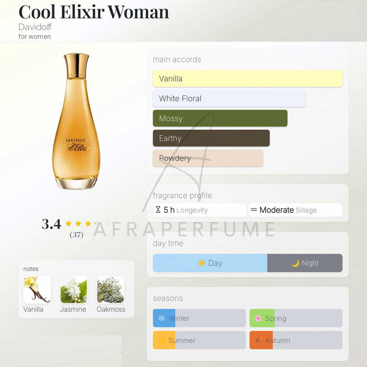 عطر ادکلن دیویدوف کول الکسیر زنانه | Davidoff Cool Elixir Women