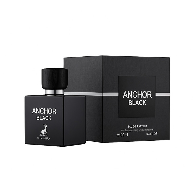 عطر ادکلن الحمبرا آنچور بلک (مشابه لالیک مشکی) | Alhambra Anchor Black