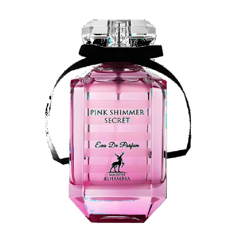 عطر ادکلن الحمبرا پینک شیمر سکرت (مشابه ویکتوریا سکرت بامب شل)  Alhambra Pink Shimmer Secret