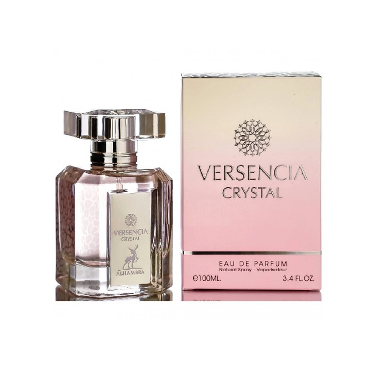عطر ادکلن الحمبرا ورسنسیا کریستال (مشابه ورساچه برایت کریستال صورتی) Alhambra Versencia Crystal