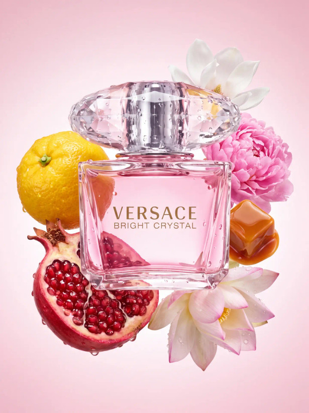 عطر ادکلن ورساچه برایت کریستال صورتی | Versace Bright Crystal