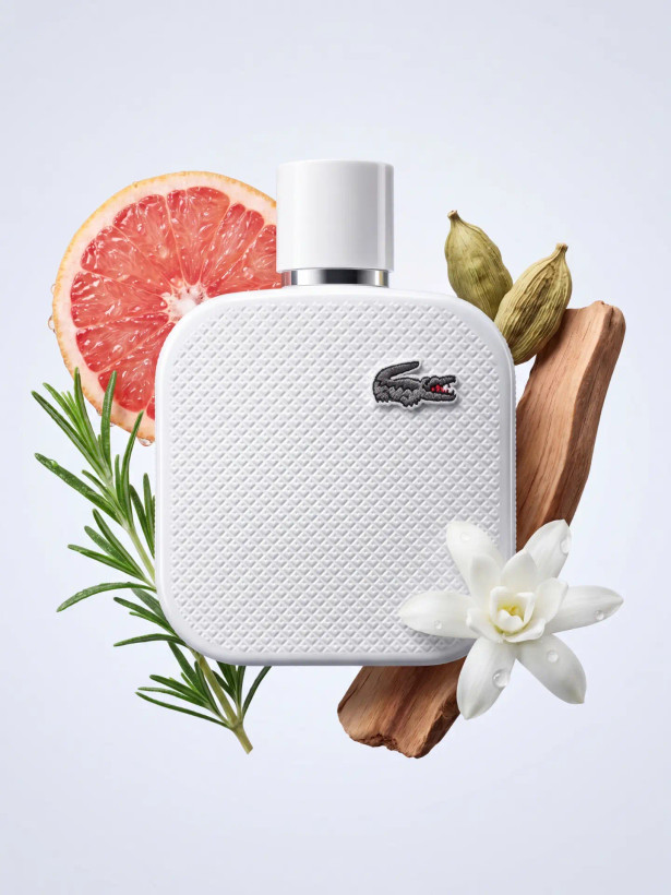 عطر ادکلن لاگوست سفید ادوپرفیوم مردانه | Lacoste L.12.12 EDP Blanc For Him
