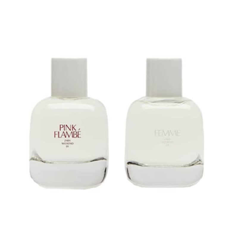 عطر زارا فم و زارا پینک فلامبی (دو قلو) | Zara Femme + Pink Flambe